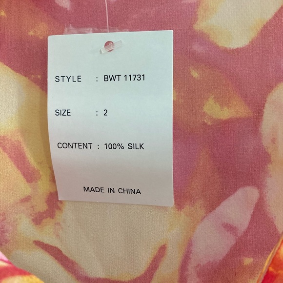 Boston Proper Shirt, Silk, NWT - Picture 6 of 8